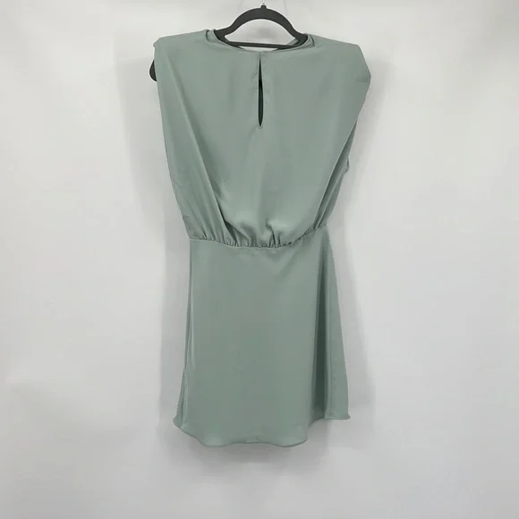Amanda Uprichard Kent Mini Dress in Thyme XS - Picture 5 of 8